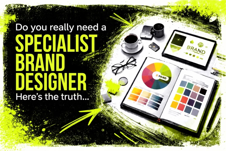 Illustrative image for Patten Design blog post: why you need a specialist brand designer