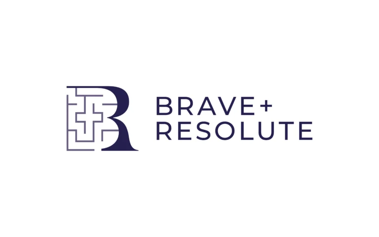 Brave & Resolute brand identity design by Patten Design – branding and visual identity