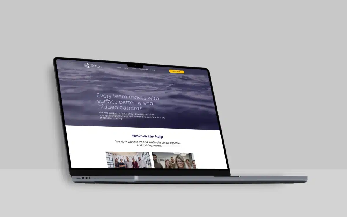 Brave & Resolute brand identity design by Patten Design – branding and visual identity