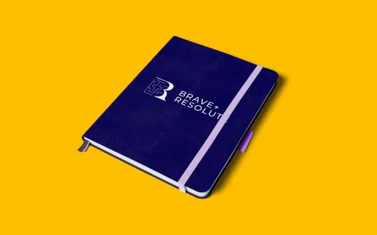 Brave & Resolute brand identity design by Patten Design – branding and visual identity