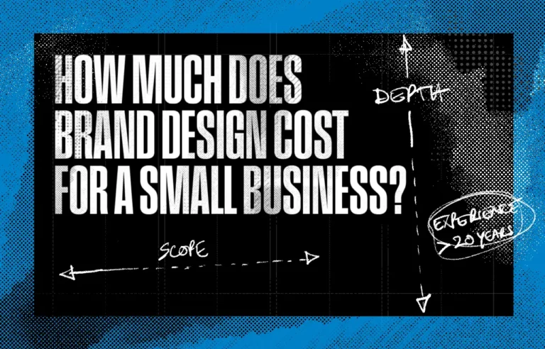 Illustrated header for Patten Design blog post: how much does brand design cost